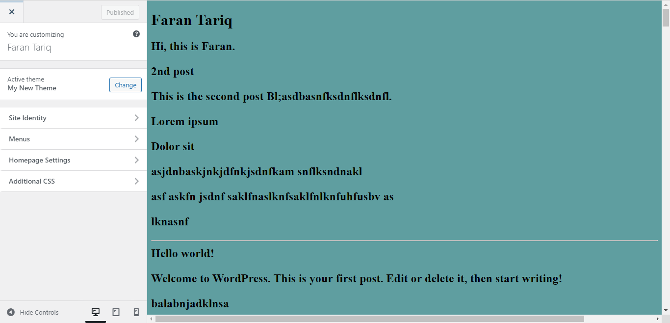 Theme Screenshot