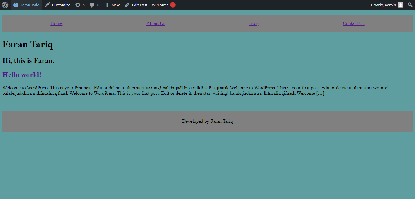 Theme Screenshot