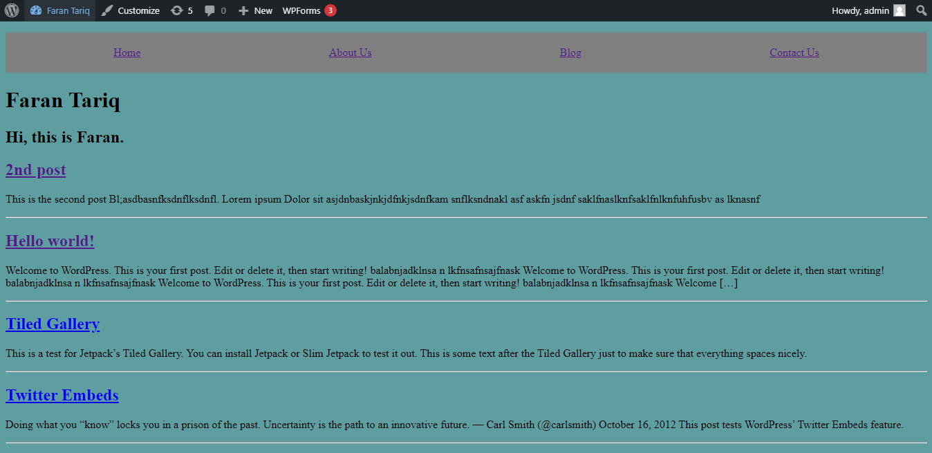 Theme Screenshot
